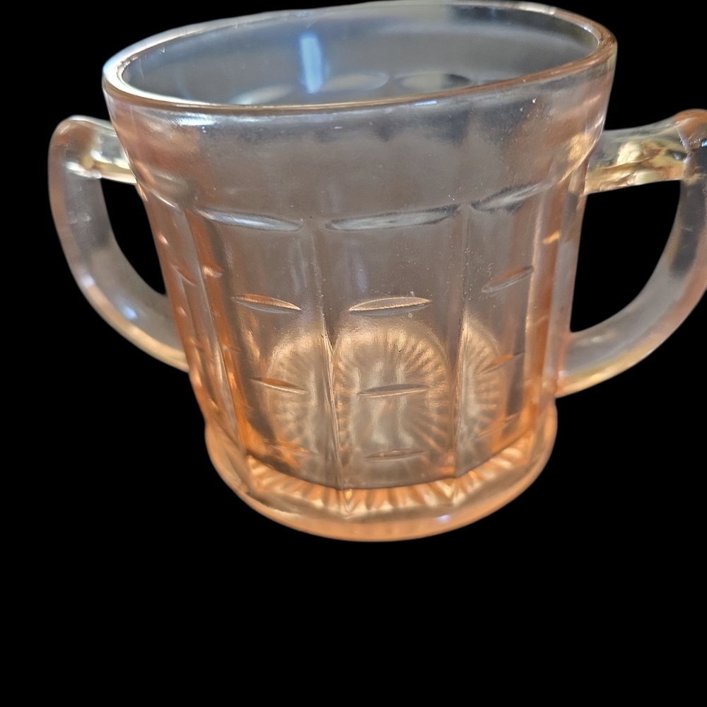 Charming Pink Mug with Dual Handles for Dining